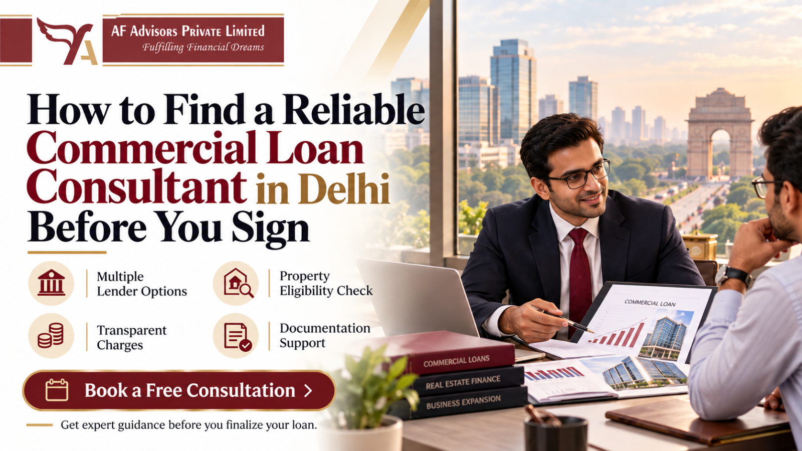 how to find a reliable commercial loan consultant in delhi before you sign