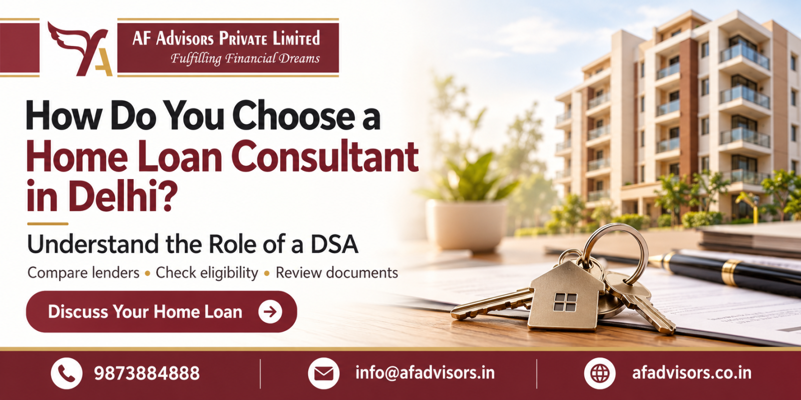 Best home loan advisor in Delhi for property and income