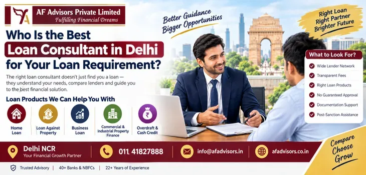 who is tha best loan consultant in delhi for your loan requerment