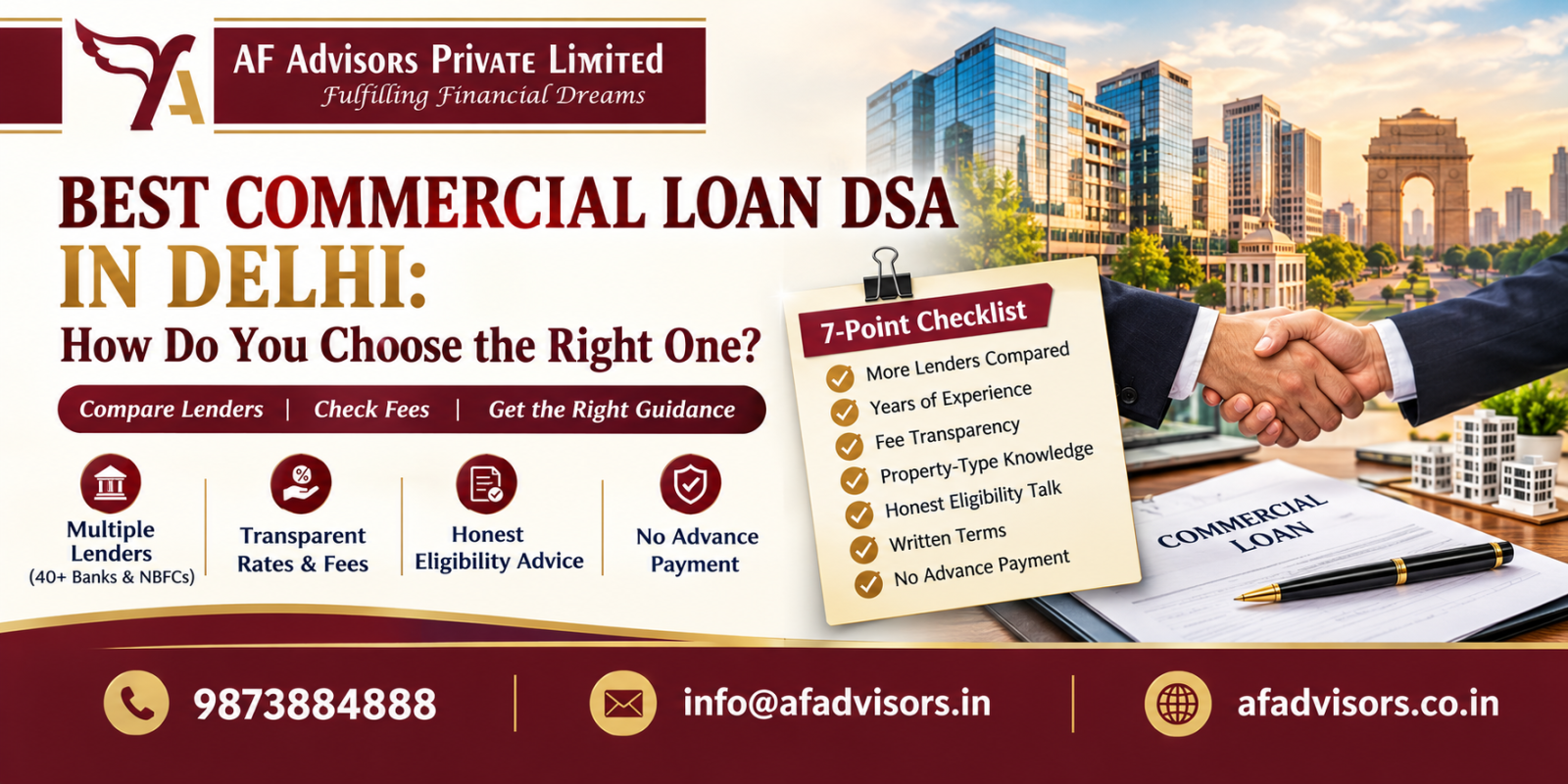Who Is the Best Commercial Loan DSA in Delhi? What to Ask Before You Choose One