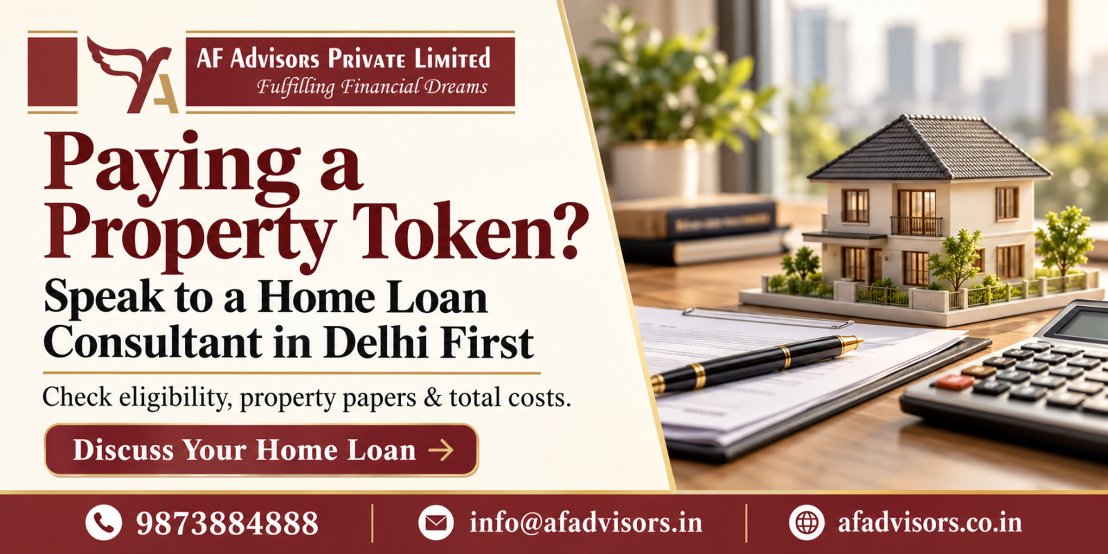 What Should a Home Loan Consultant in Delhi Check Before You Pay the Property Token?